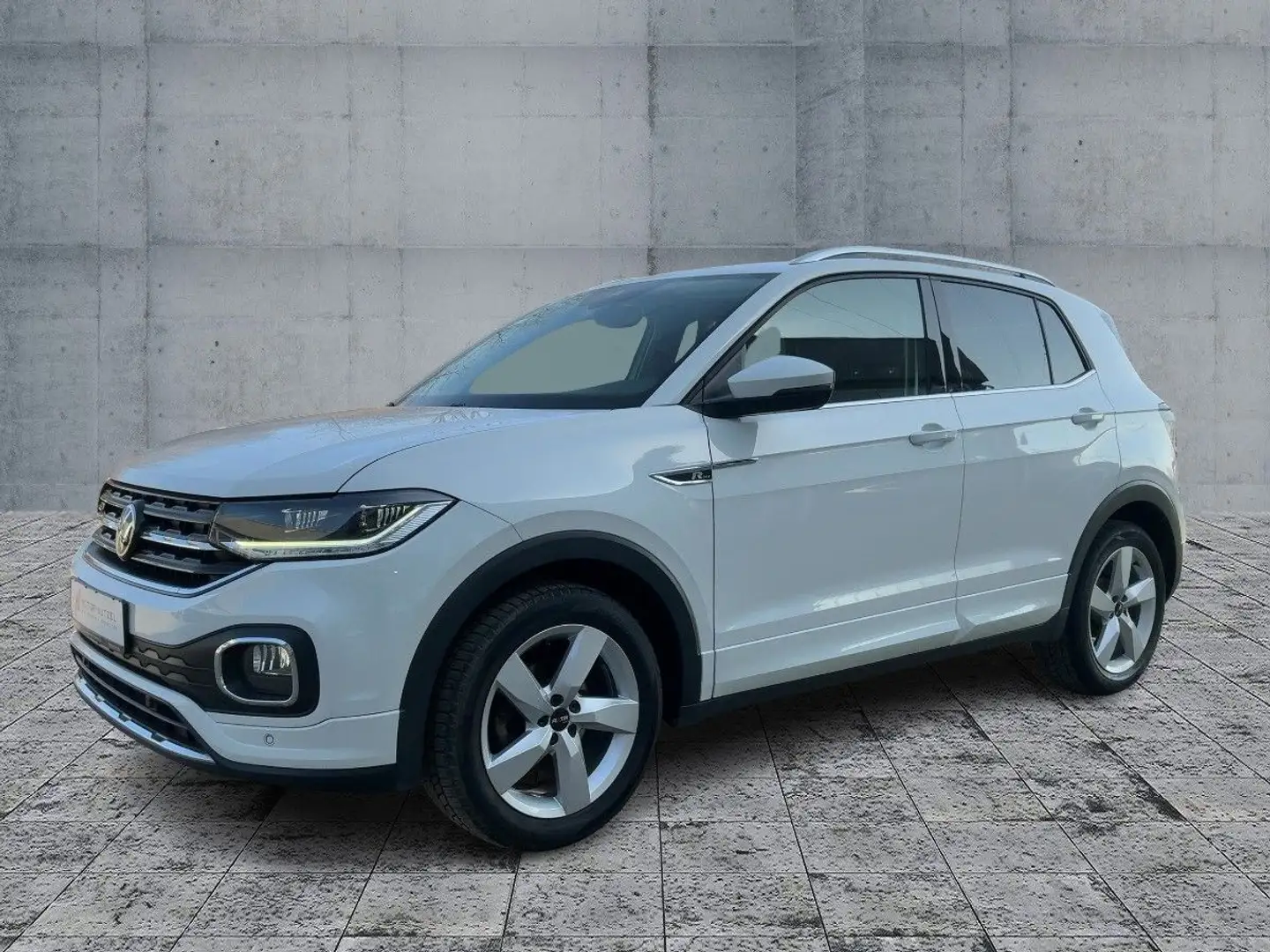 Volkswagen T-Cross 1.0TSI DSG R-LINE 4JG+LED+NAV+ACC+SHZ+VC Weiß - 2