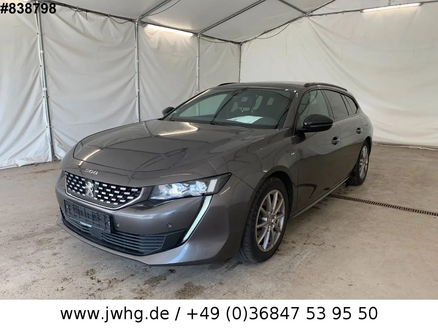 Peugeot 508 SW Hybrid 225 GT ACC LED Leder DigTacho Kam Grau - 1