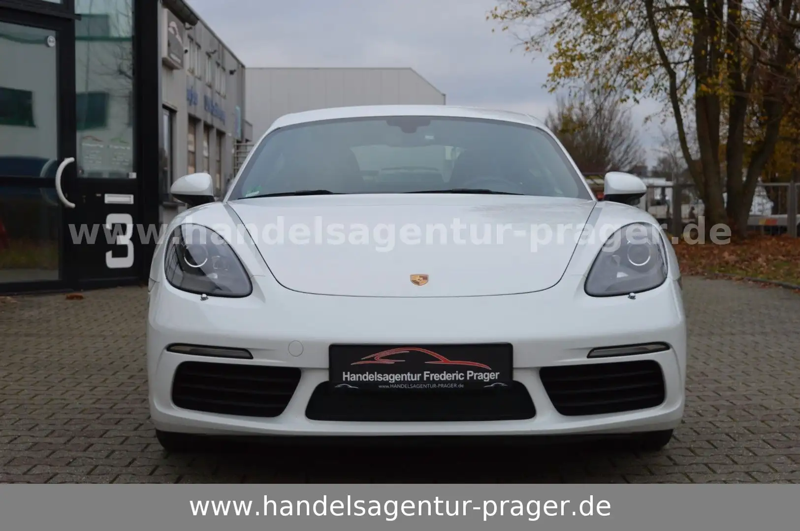 Porsche Cayman 718 Cayman PDK Leder SportAGA PCM Blanc - 2