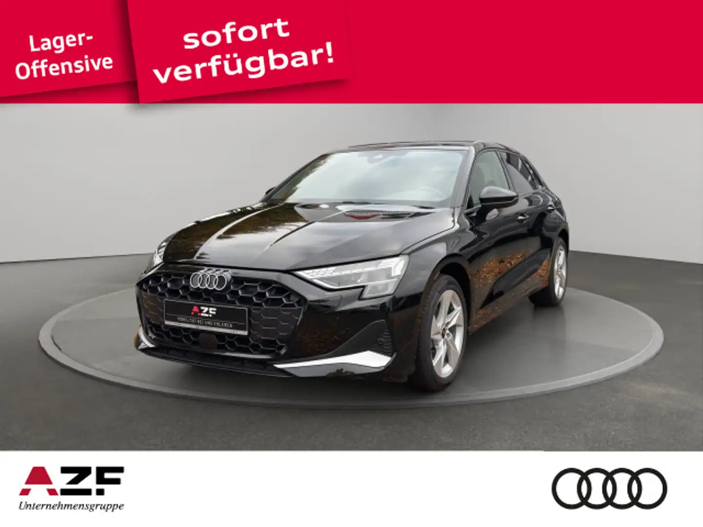 Audi A3 SB advanced 30 TFSI HUD+SONOS+NAVI+LED+SHZ Schwarz - 1