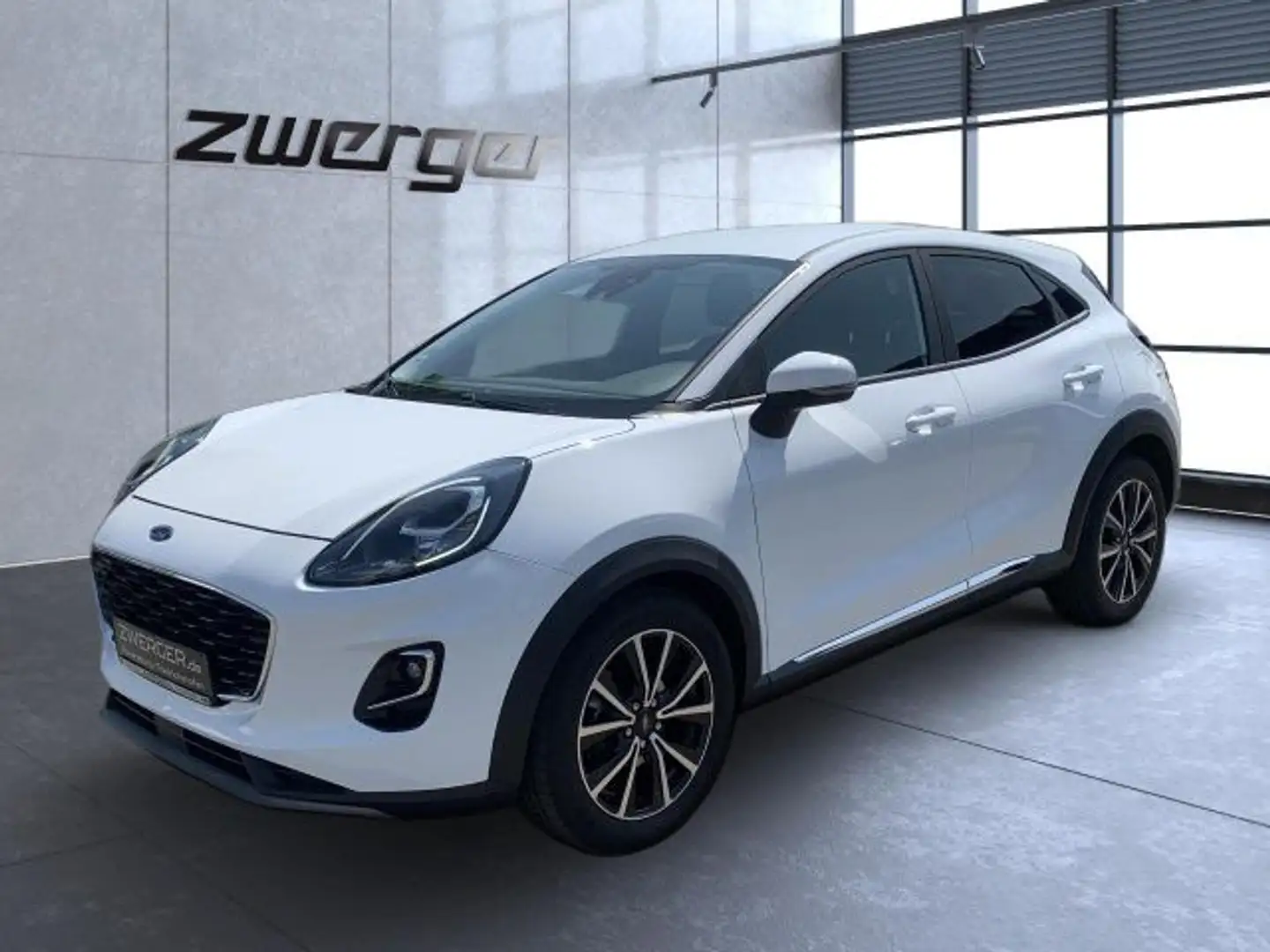 Ford Puma Titanium Tempomat Navi DAB+ PDC Alu 17 Klima Weiß - 2