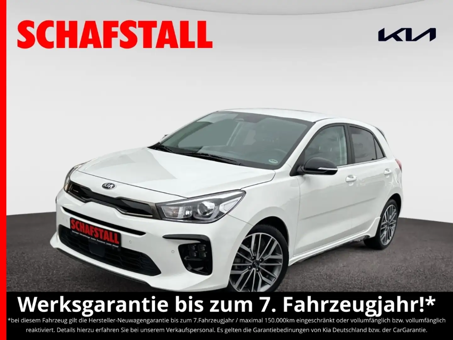 Kia Rio 1.2 GT Line Kamera Navi SHZ Lenkrad HZG PDC Weiß - 1