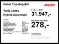 Toyota Yaris Cross Hybrid Adventure 4X4 Allrad  CarPlay Grau - thumbnail 2