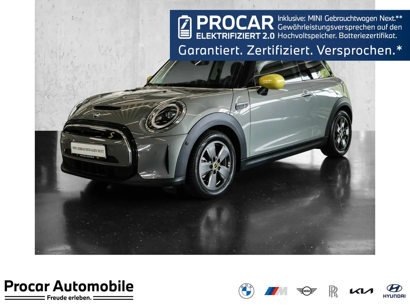 MINI Cooper SE Essential Trim Aut Nav LED Pano RFK Grigio - 1