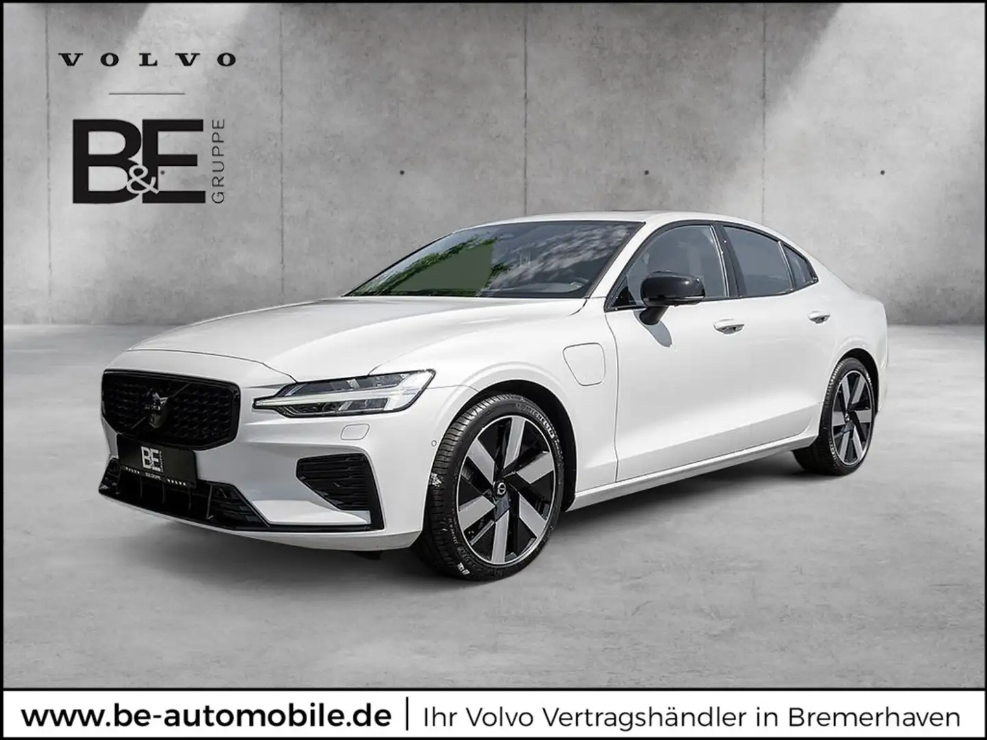 Volvo S60 T8 Ultimate Dark Recharge AWD HUD PANO Weiß - 1