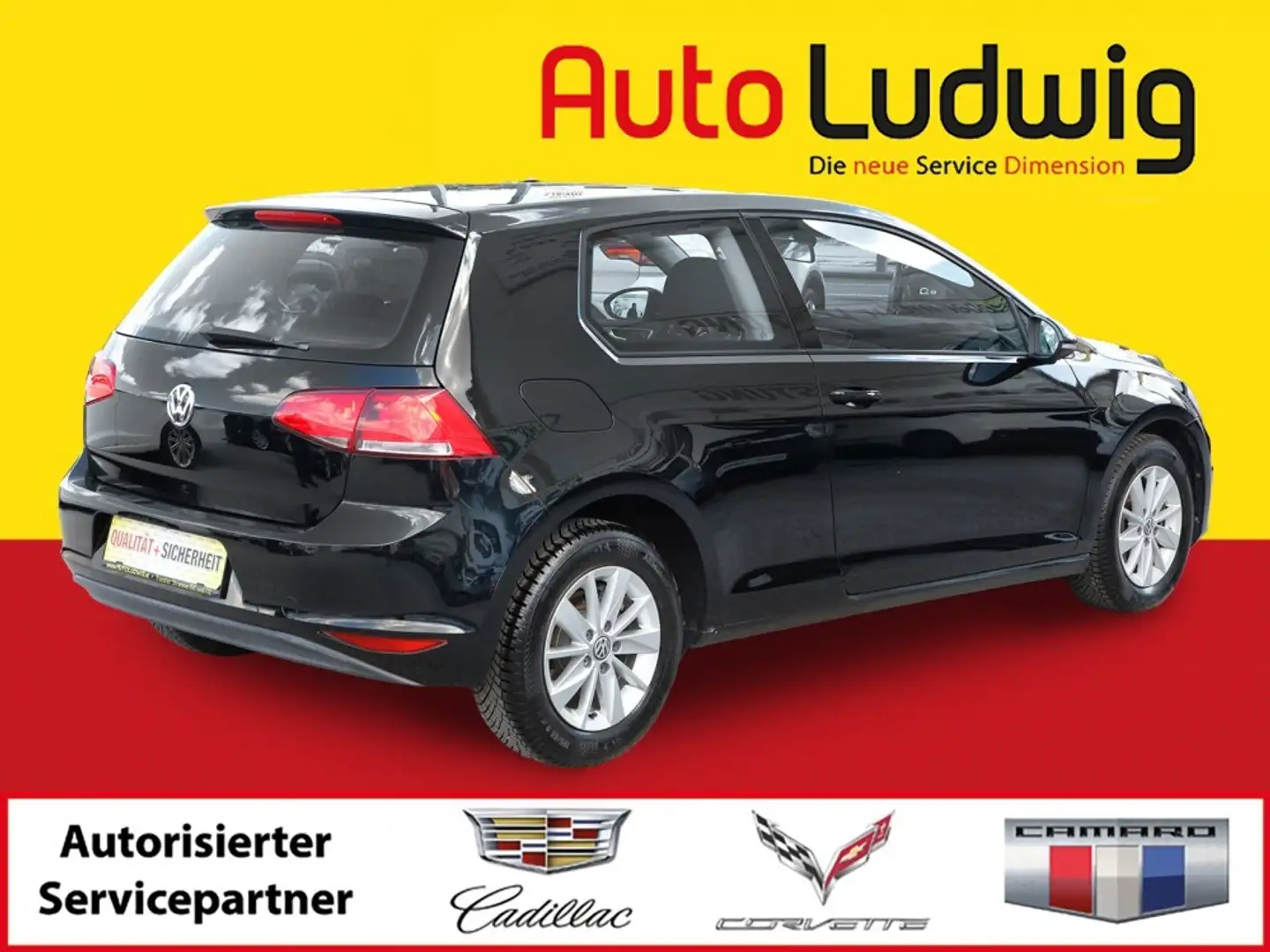 Volkswagen Golf R abbit 1,2 BMT TSI Schwarz - 2