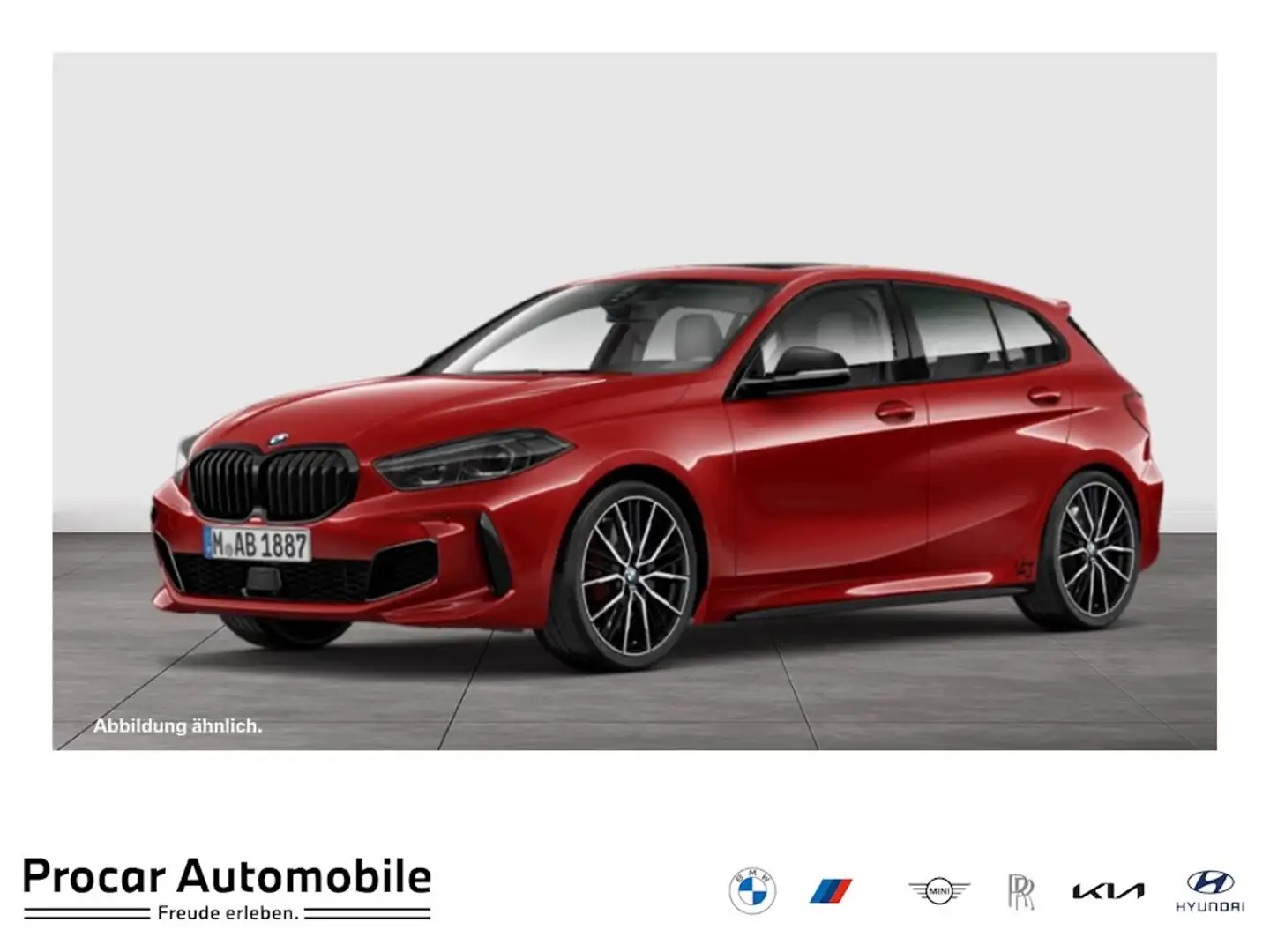 BMW 128 ti (ab 2020) Head-Up DAB LED RFK el. Sitze Rot - 1