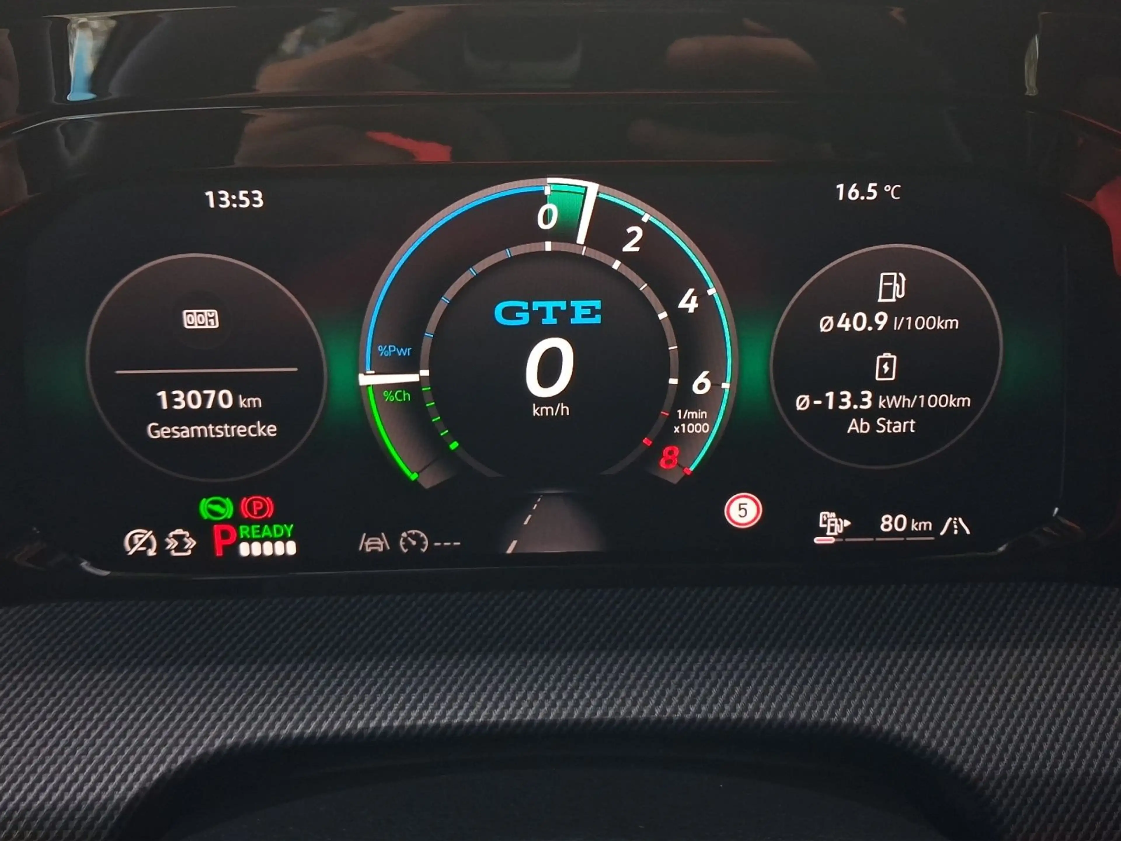 Volkswagen Golf GTE GTE BLACK PANO IQ.LIGHT LM18 HuD — photo 10