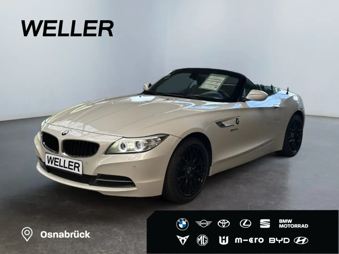 BMW Z4 sDrive18i *Stahldach-Cabrio*Xenon*Leder*LMF*SHZ*PD Weiß - 1