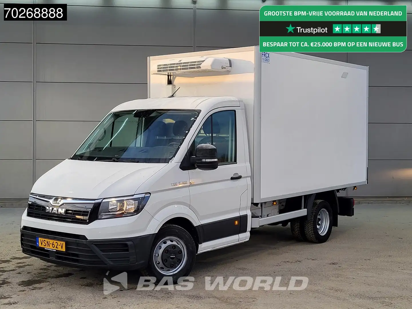 MAN TGE 5.180 Koelwagen Vriezer Bakwagen APK 12-2025 Therm Wit - 1