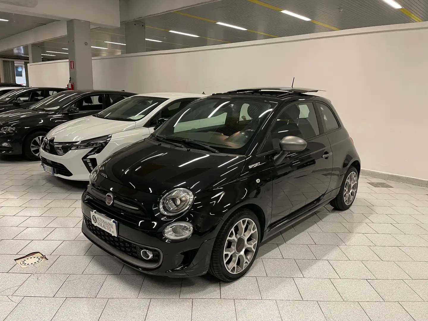 Fiat 500 500 1.0 Hybrid Sport Tetto Apribile Noir - 1