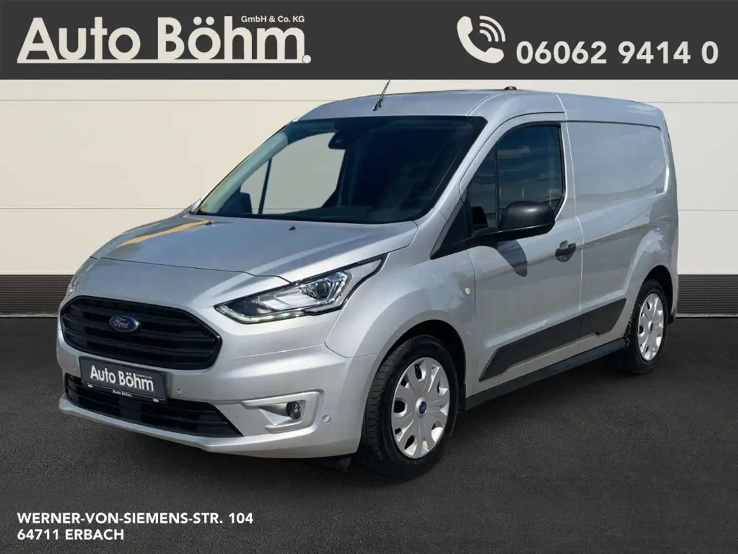 Ford Transit Connect Trend 1.5 Klima+PDC+ Werkbank+Werkzeugschubladen Silber - 1