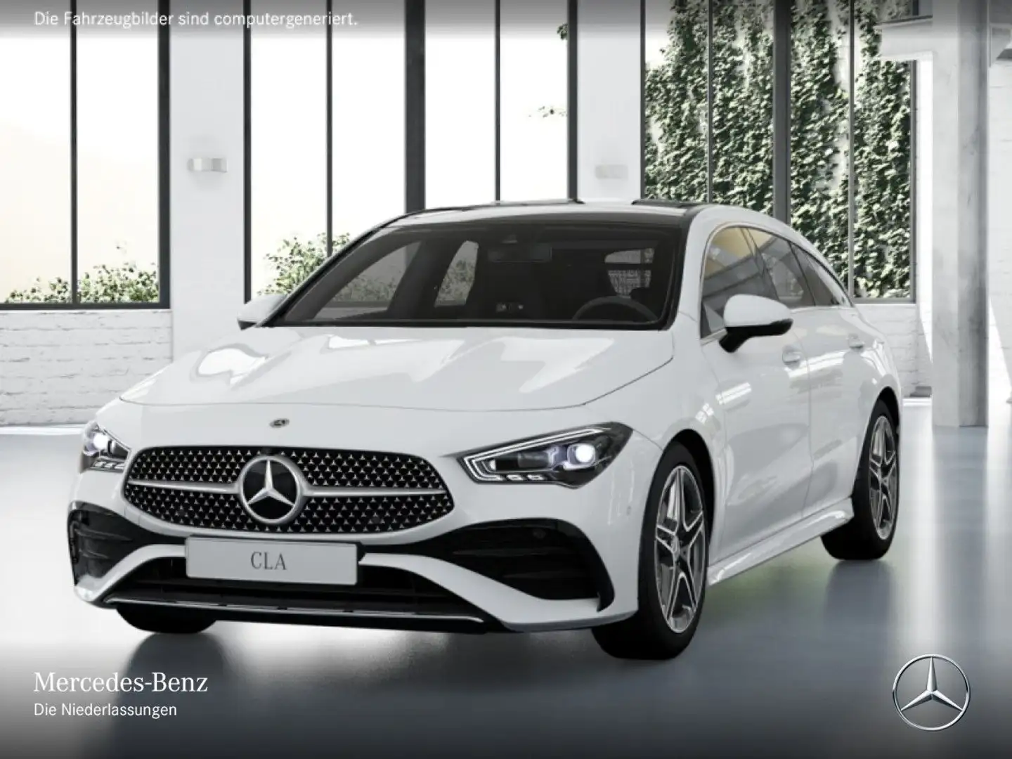 Mercedes-Benz CLA 200 AMG+PANO+360°+MULTIBEAM+TOTW+KEYLESS+7G Blanc - 2