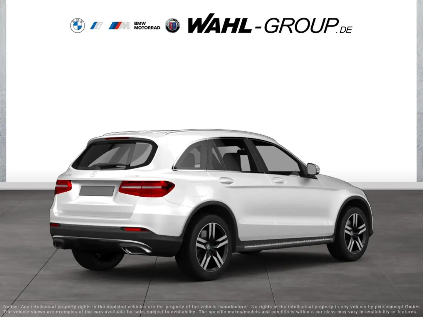 Mercedes-Benz GLC 250 4MATIC AMG LINE NAVI AHK PANO LED PARK-PAKET RFK Weiß - 2