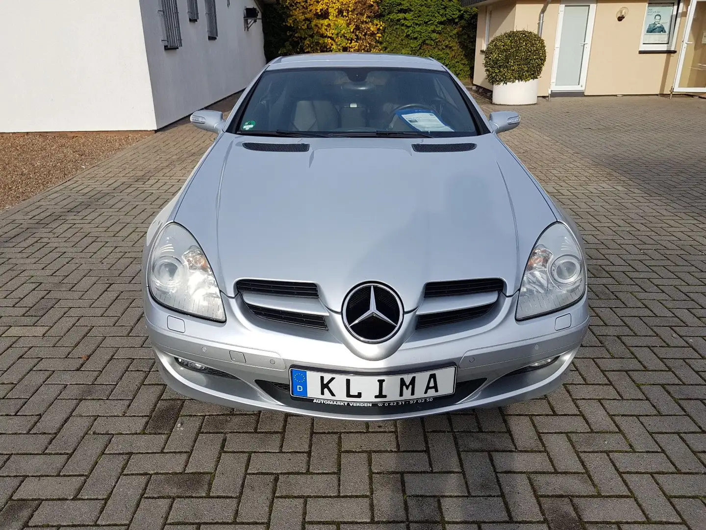 Mercedes-Benz SLK 200 Kompressor  LEDER  NAVI  AIRSCRAF Silber - 2
