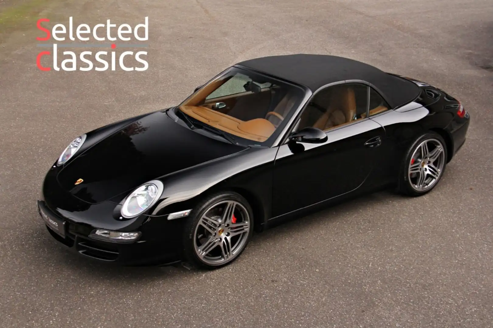Porsche 997 Carrera S Cabrio Handg / Motor 50000 KM / Dealer - Noir - 1