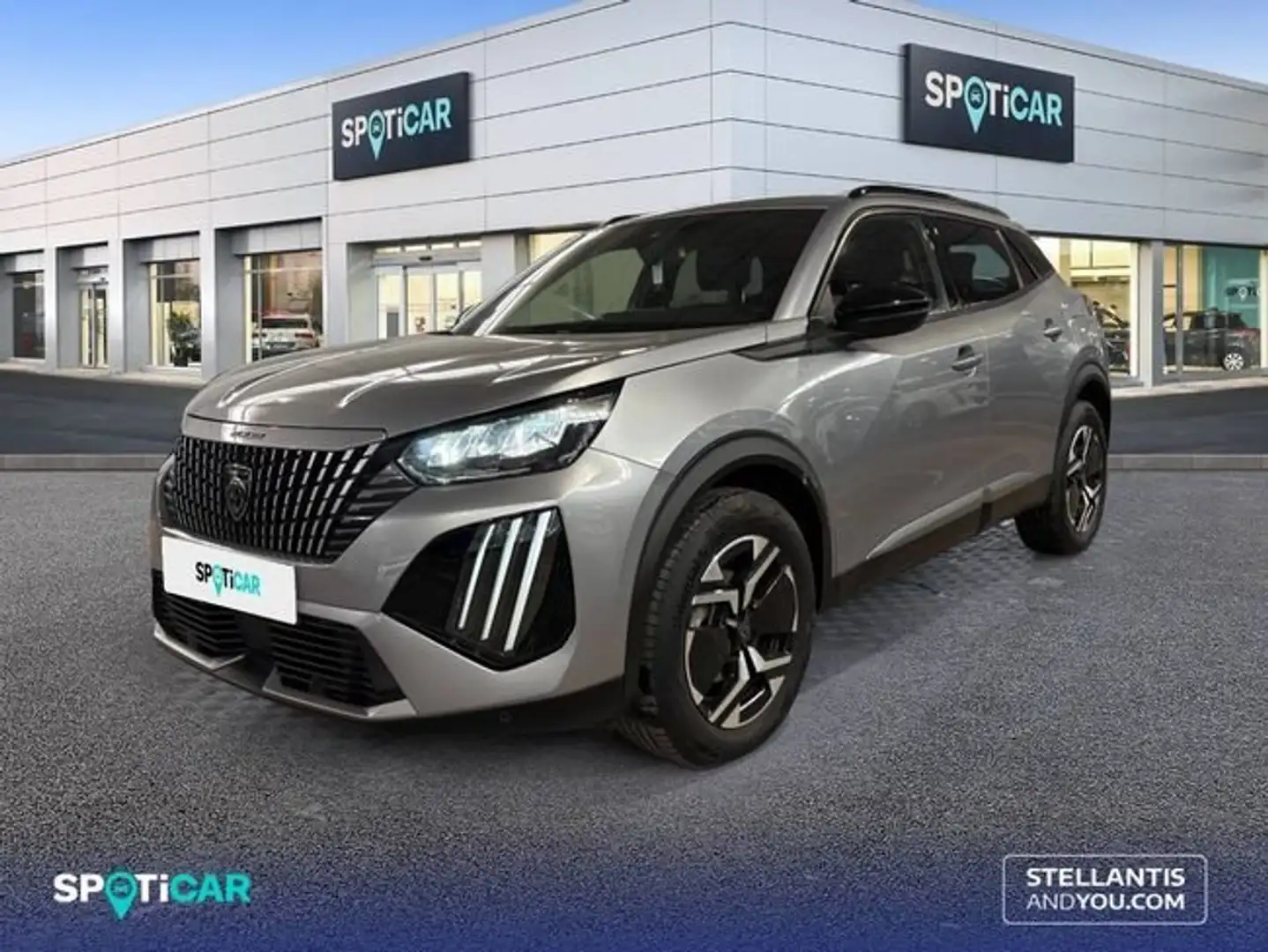 Peugeot 2008 1.2 PureTech S&S Allure EAT8 130 Gris - 1