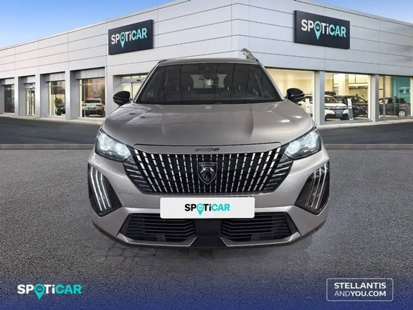 Peugeot 2008 1.2 PureTech S&S Allure EAT8 130 Gris - 2