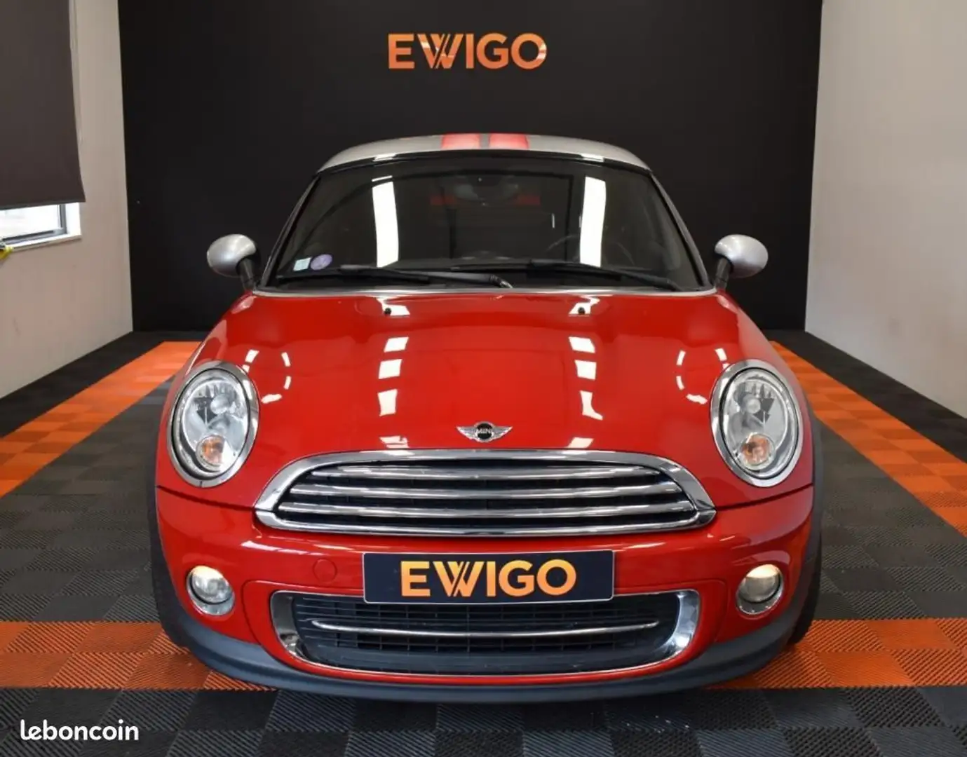 MINI Cooper 1.6 120ch COUPÉ- HOMOLOGATION ETHANOL SUIVI GARANT Rouge - 2