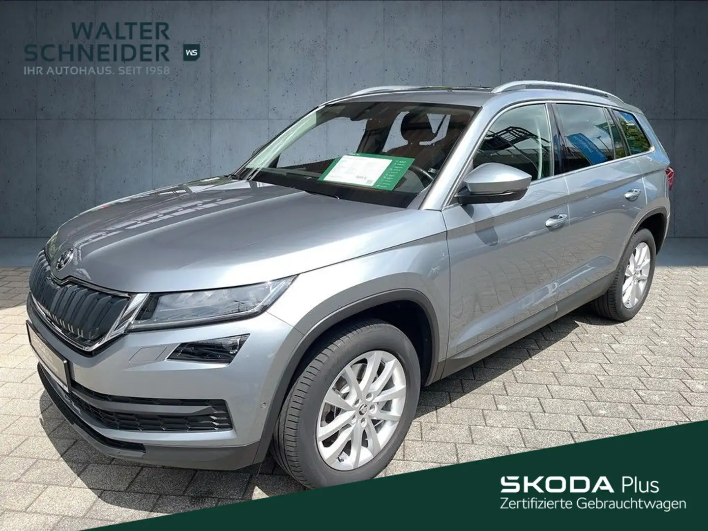 Skoda Kodiaq 2.0 TSI DSG 4x4 Style Navi AHK Pano Gri - 1