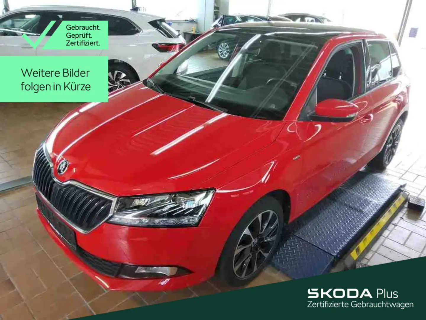 Skoda Fabia 1.0 TSI AMBITION*LED*PANO*NAVI*KLIMA*PDC*S Rot - 1