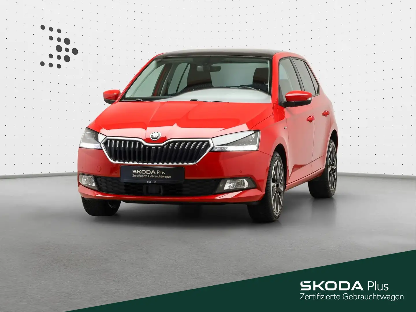 Skoda Fabia 1.0 TSI Drive*LED*PANO*NAVI*KLIMA*PDC*SHZ Rot - 1