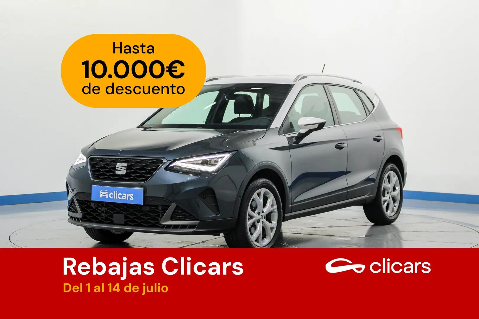 SEAT Arona 1.0 TSI S&S FR DSG7 XM 110 Gris - 1