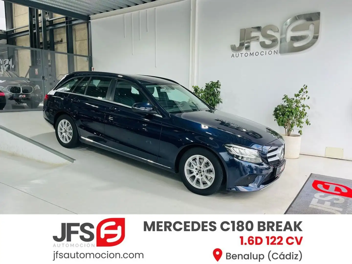 Mercedes-Benz C 160 1.6D 122 CV Azul - 1