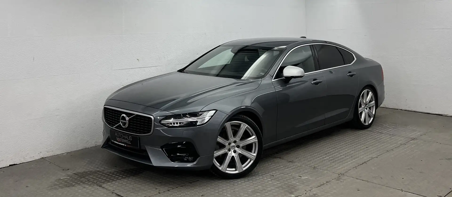 Volvo S90 T6 AWD RDesign AHK+20Z+360+MEMO+INTELLI-SAFE+ Grau - 1