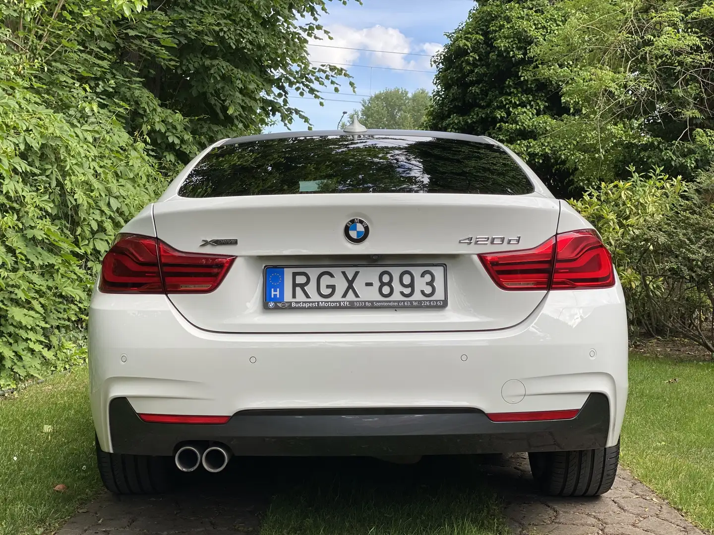 BMW 420 420d Gran Coupe xDrive Aut. M Sport Alb - 2