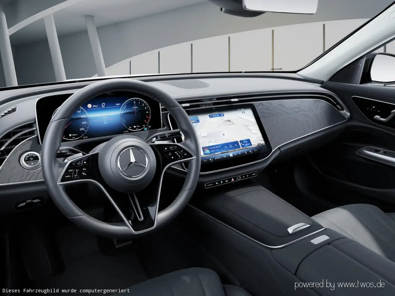 Mercedes-Benz E-Class E 300 de T-Modell mit EQ Hybrid Technologie, миниатюра 22