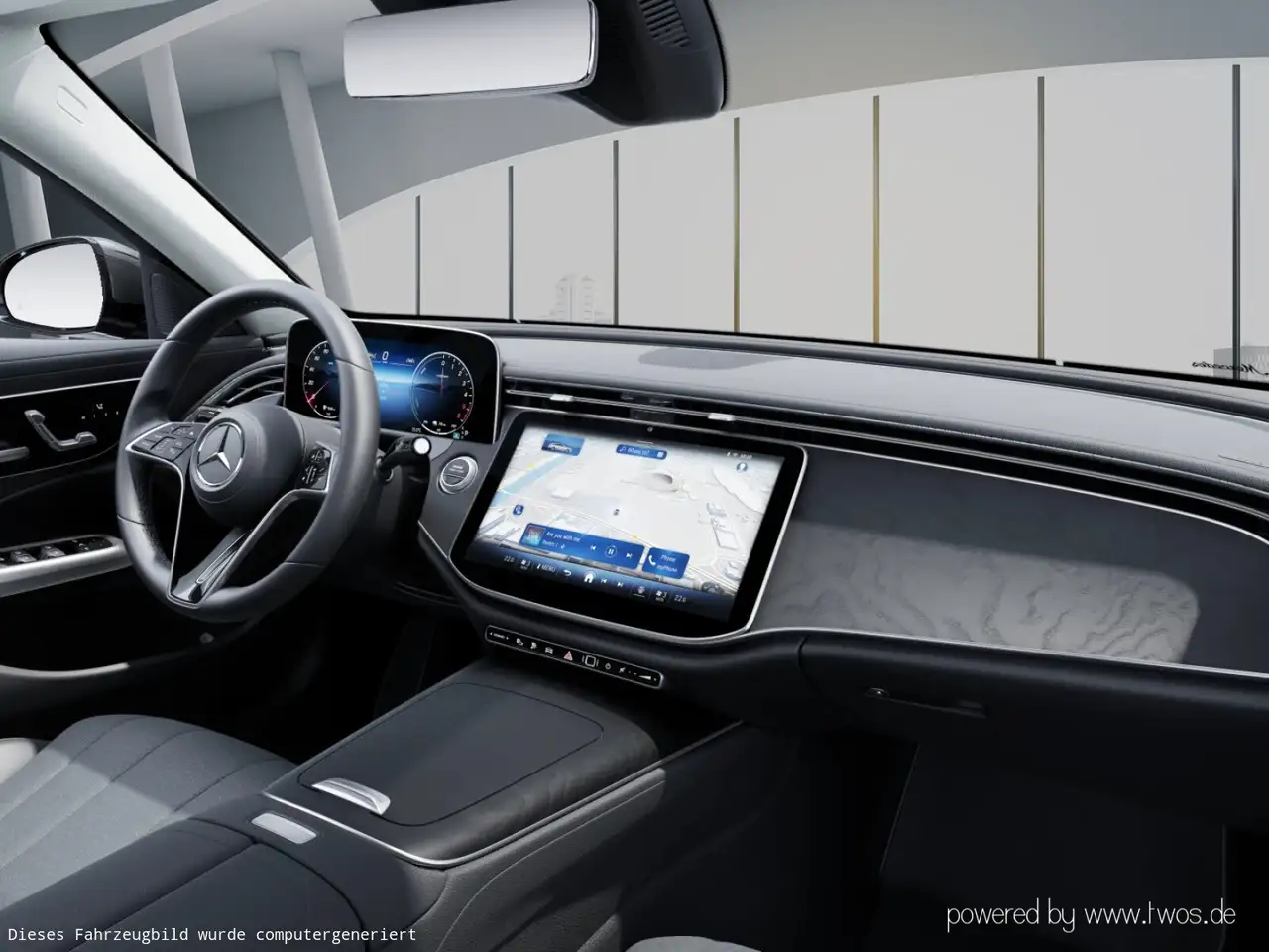 Mercedes-Benz E-Class E 300 de T-Modell mit EQ Hybrid Technologie, миниатюра 21
