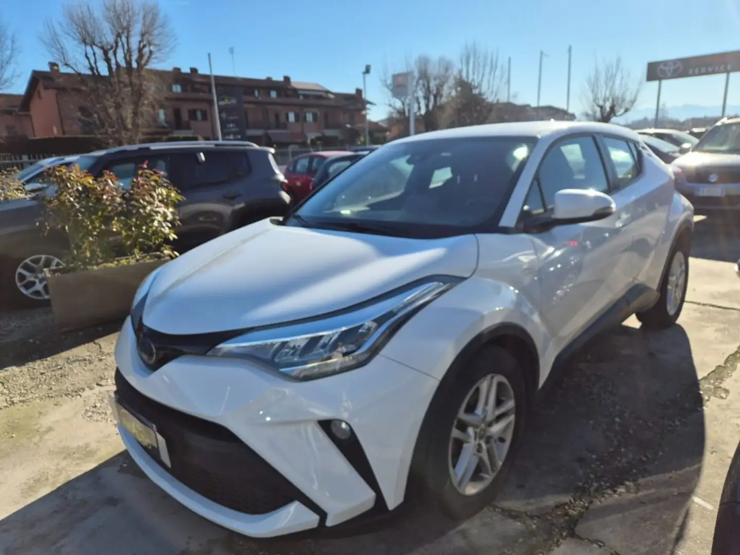 Toyota C-HR 1.8 Hybrid E-CVT Active UNICO PROPRIETARIO Blanc - 1