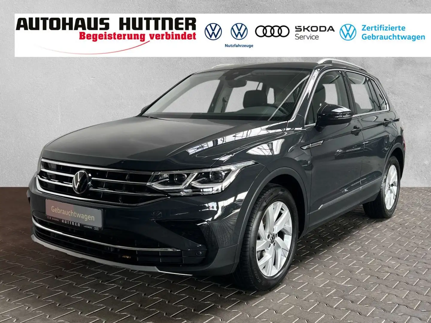 Volkswagen Tiguan ELEGANCE 2.0 TDI DSG MATRIX-LED ACC PDC Gris - 1