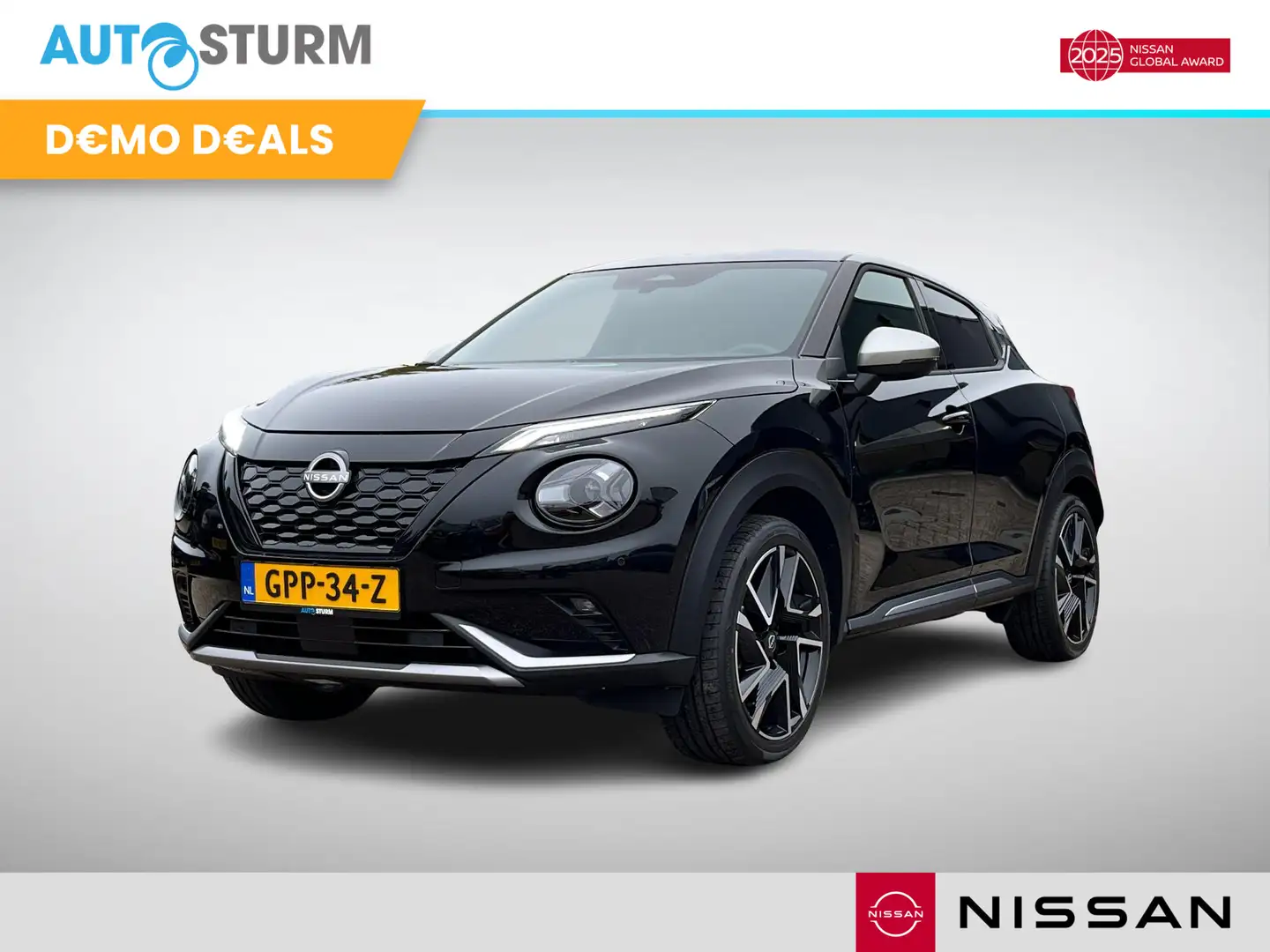 Nissan Juke 1.6 Hybrid N-Design Cold Pack Zwart - 1