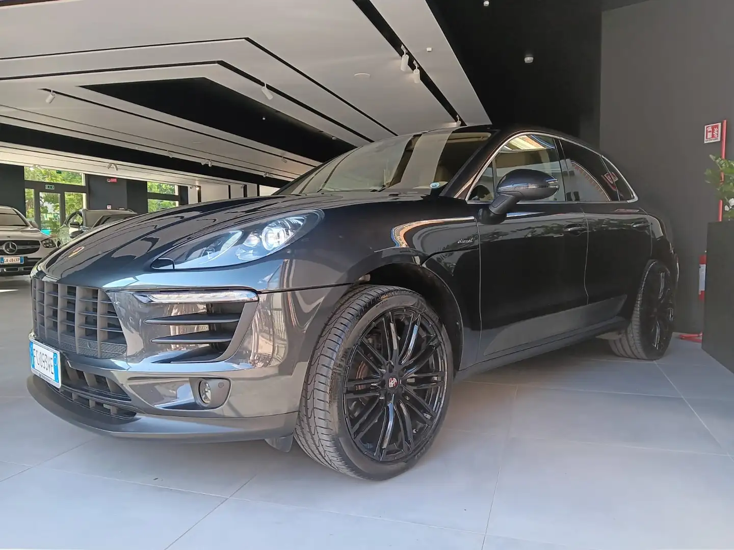 Porsche Macan Macan 3.0d S 250cv pdk my16 Grigio - 1