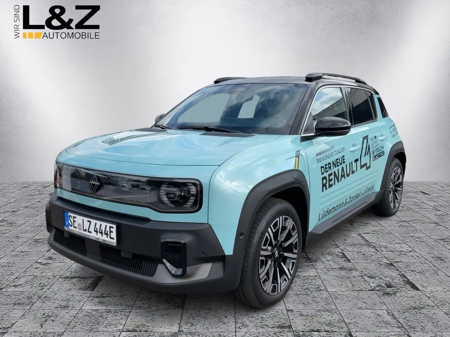 Renault R 4 E-Tech elektrisch Iconic 150 Comfort Range Grün - 1