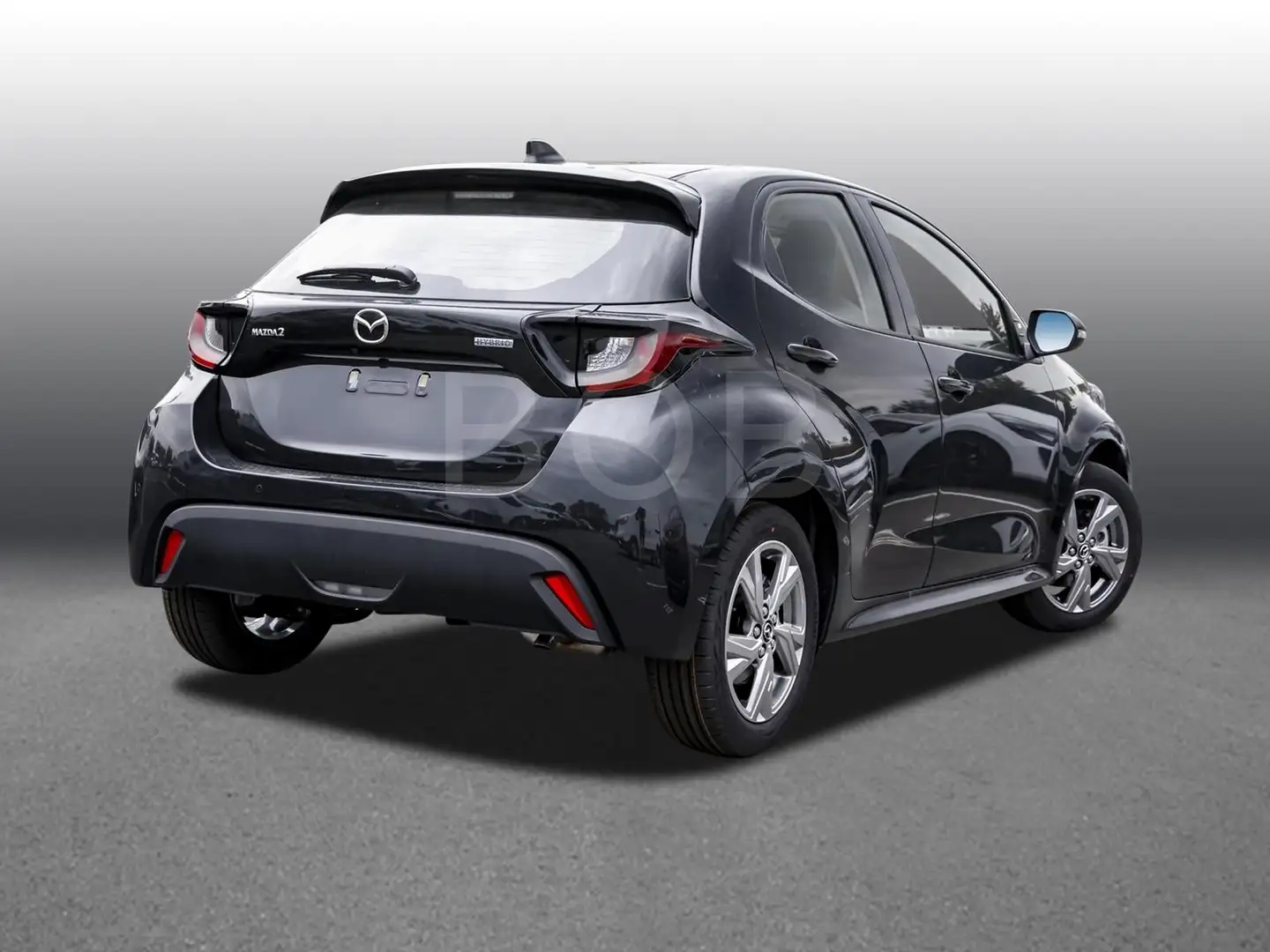 Mazda 2 2024 e-CVT Exclusive Line SHZ PDC KLIMA Schwarz - 2
