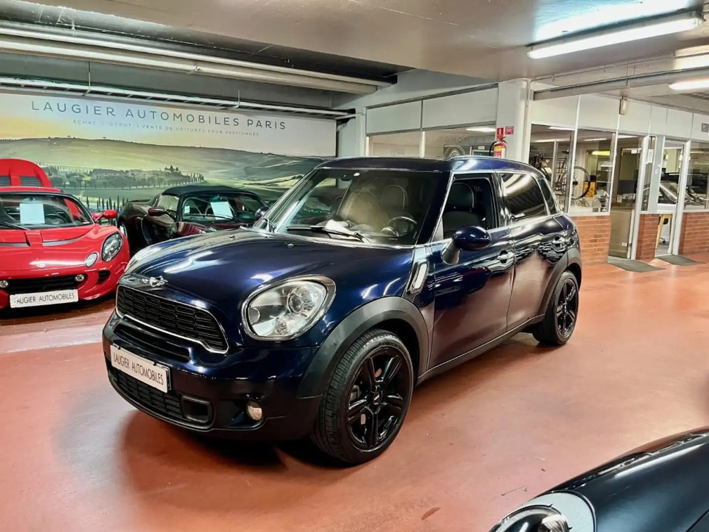 MINI Cooper Countryman COOPER S PACK RED HOT CHILI BVA Bleu - 1