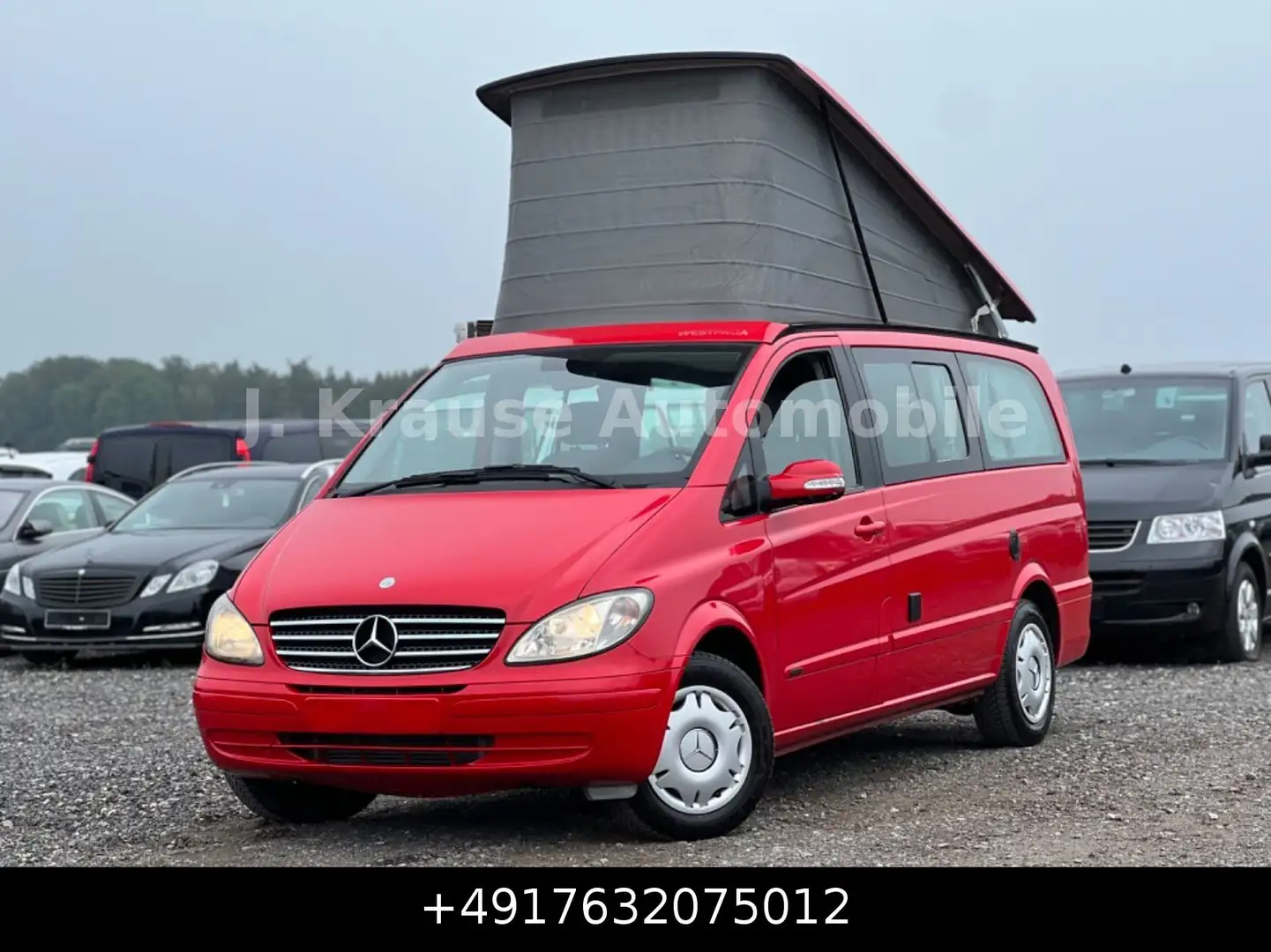 Mercedes-Benz Viano Marco Polo 2.2 CDI Aufstelldach Küche Rot - 1
