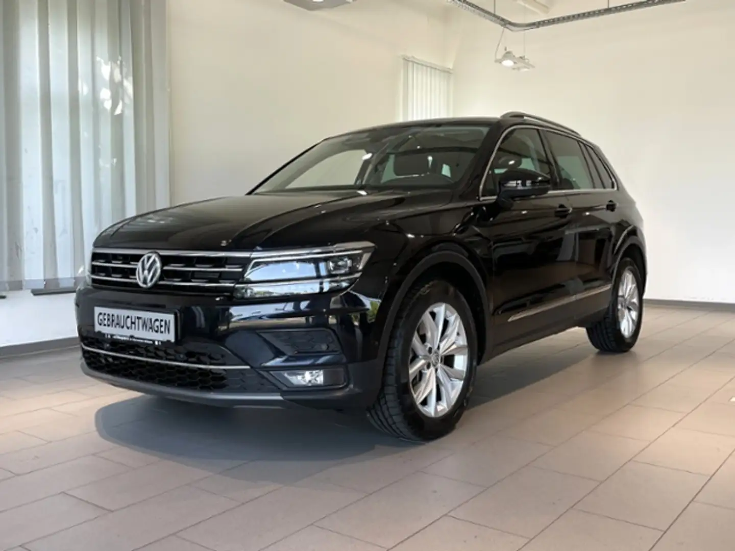 Volkswagen Tiguan 2.0 DSG Highline 4M +PANODACH+ALLWETTER Noir - 2