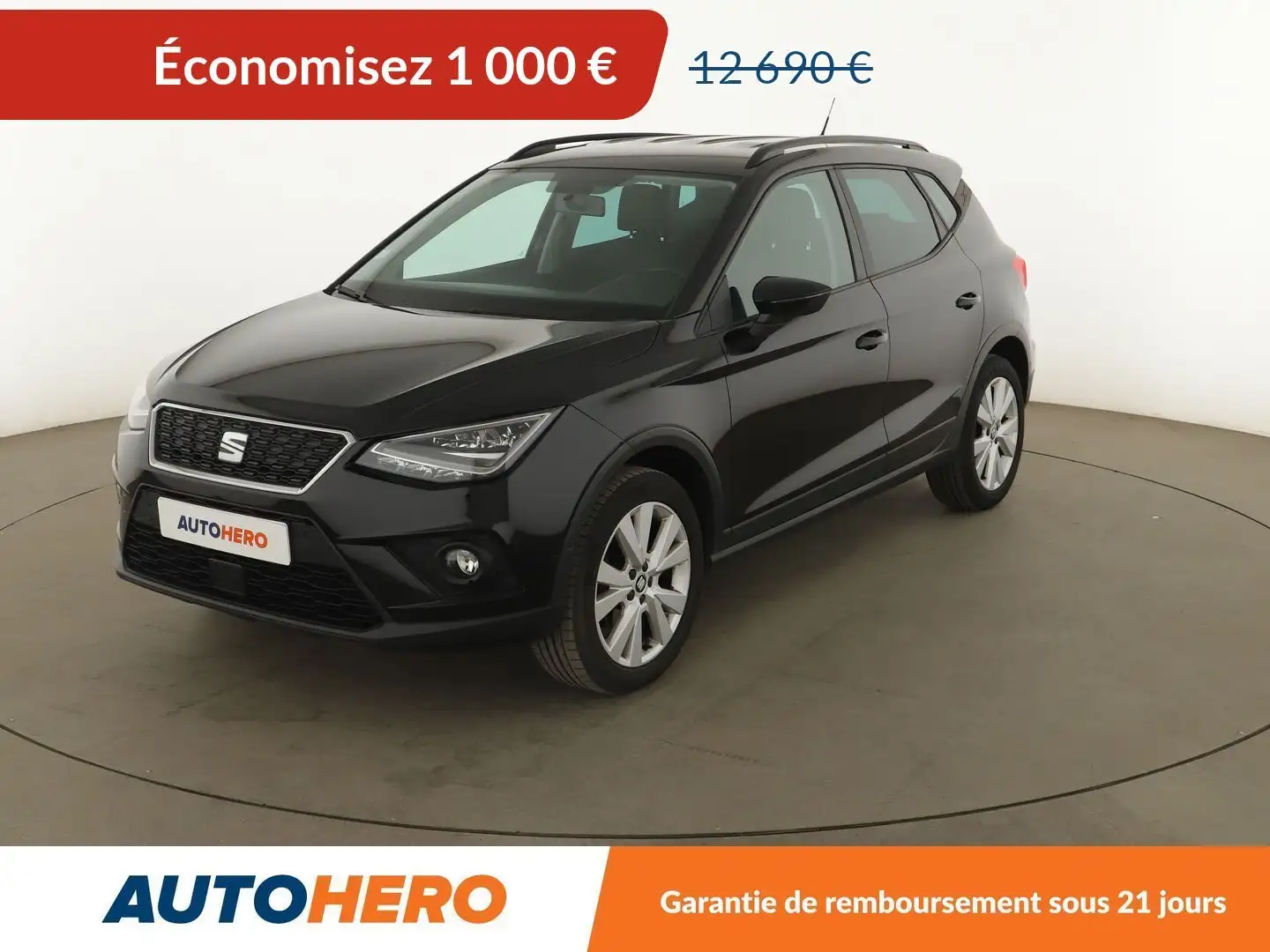 SEAT Arona 1.0 EcoTSI Urban Noir - 1