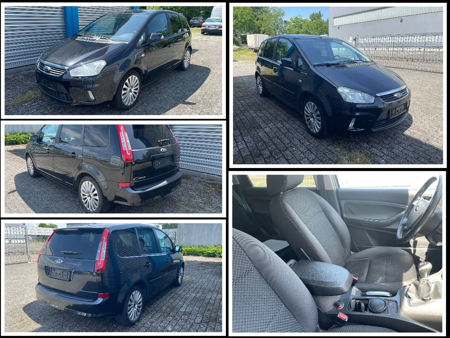 Ford C-Max C-MAX Titanium NAVI, KLIMA...TÜV 11/2026! Noir - 1