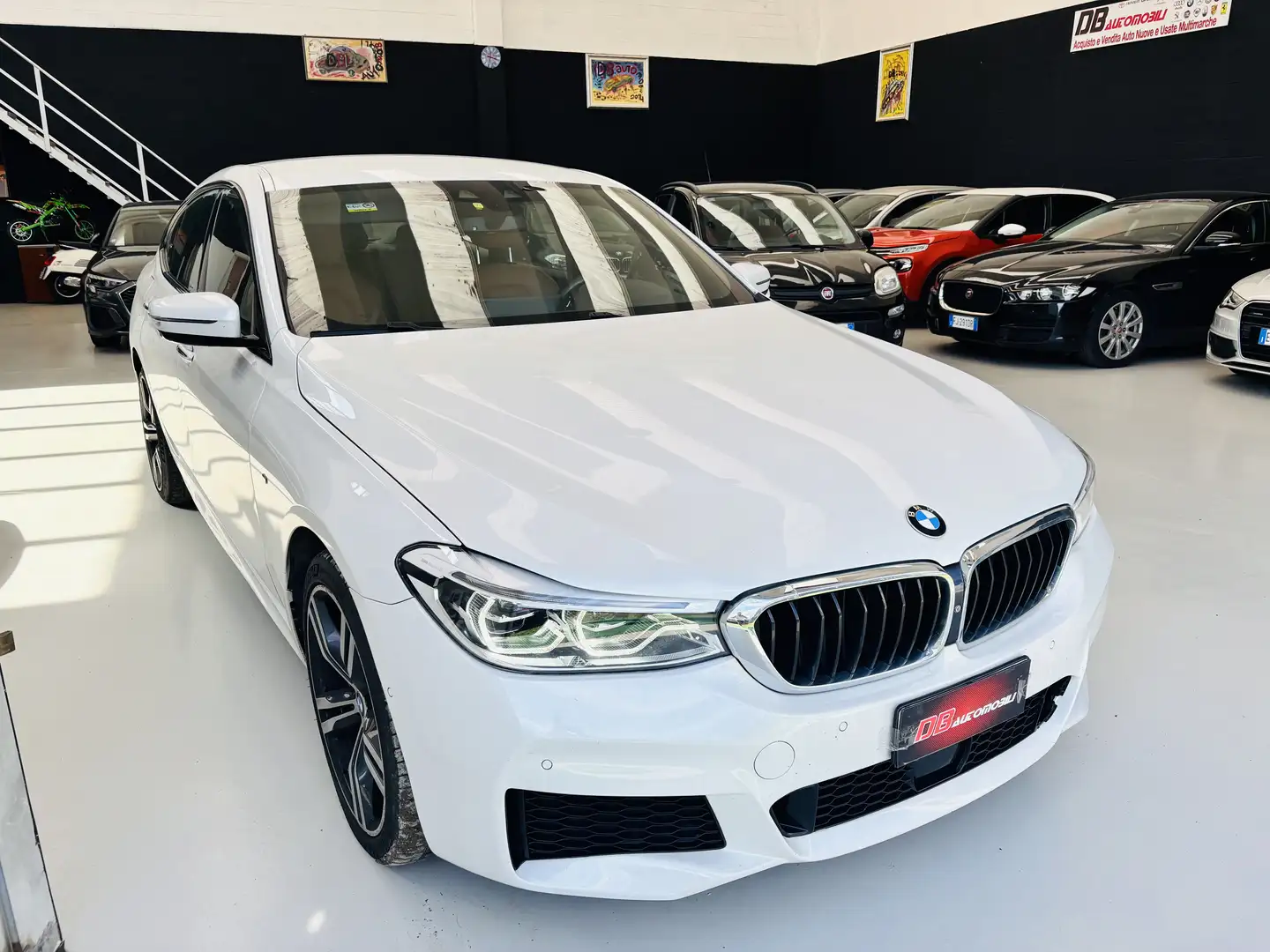 BMW 630 630d Gran Turismo xdrive Msport 265cv auto Bílá - 1