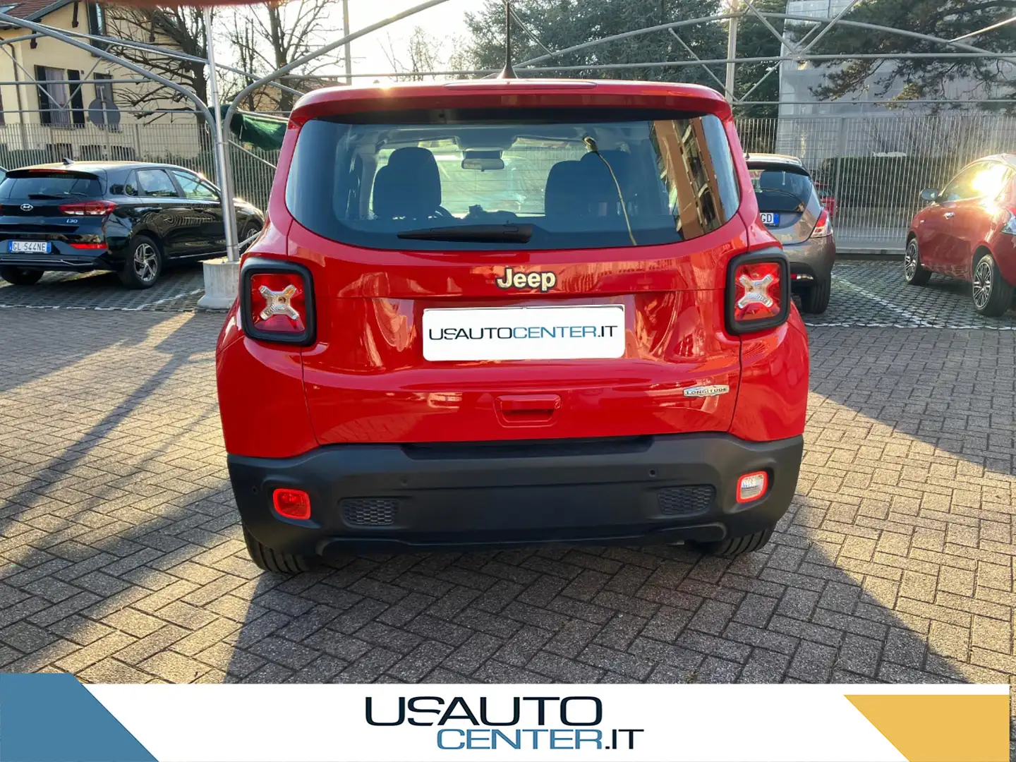 Jeep Renegade 2019 1.3 t4 Longitude fwd 150cv ddct Rosso - 2