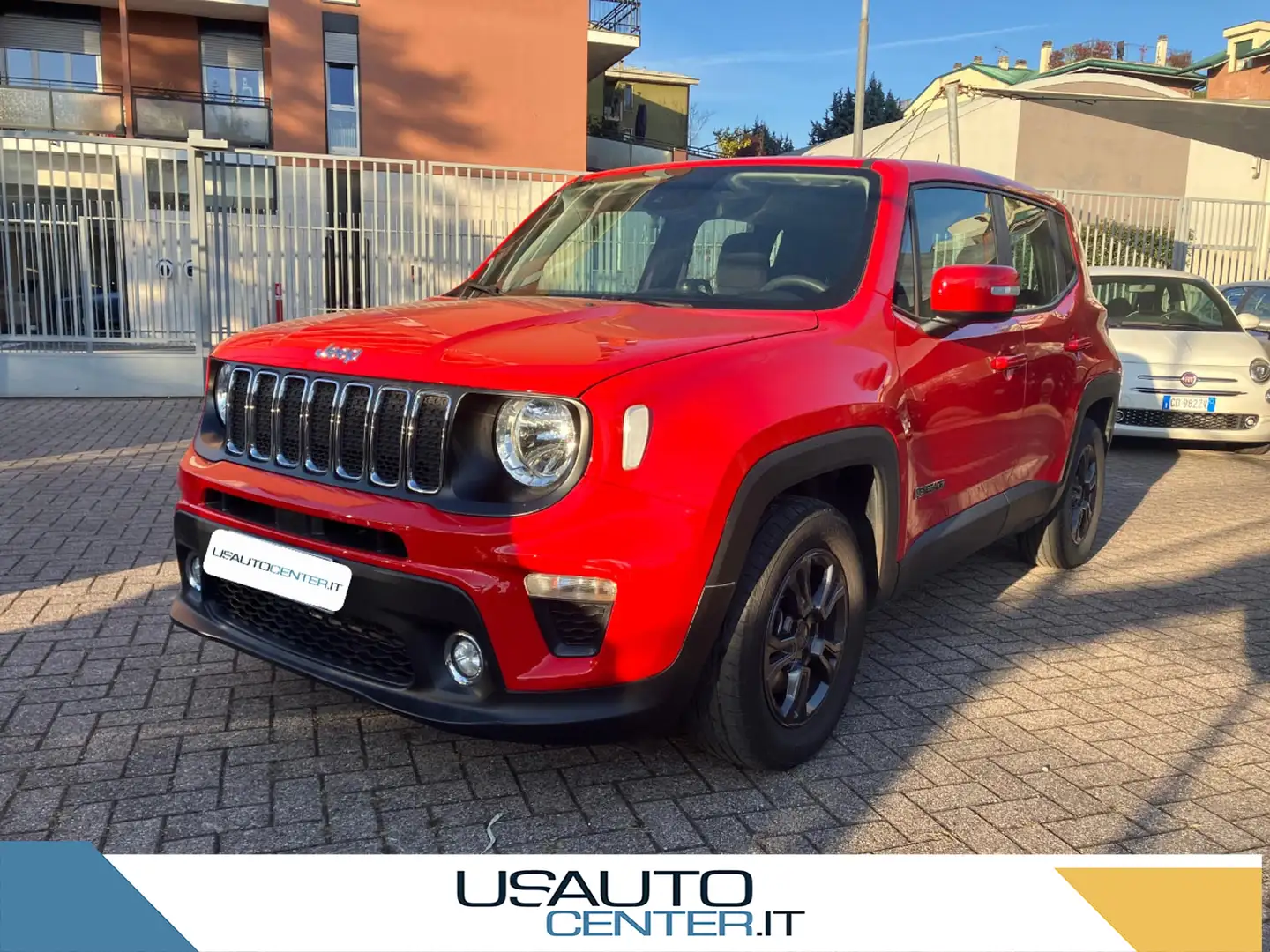Jeep Renegade 2019 1.3 t4 Longitude fwd 150cv ddct Rosso - 1