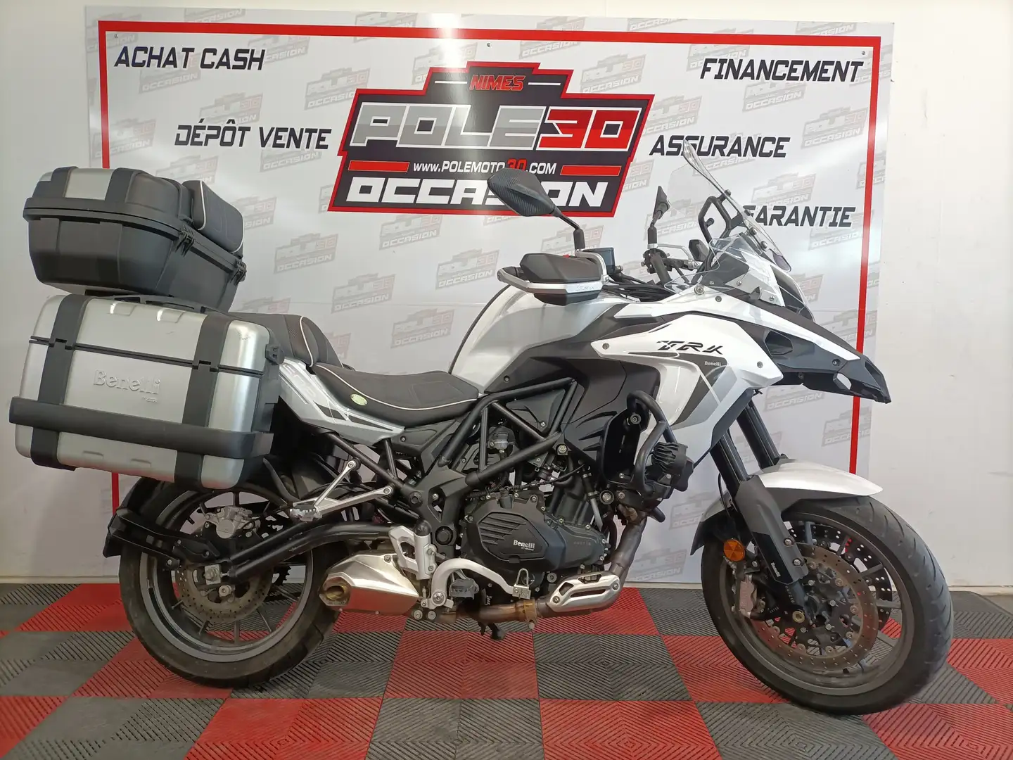 Benelli TRK 502 Blanc - 1