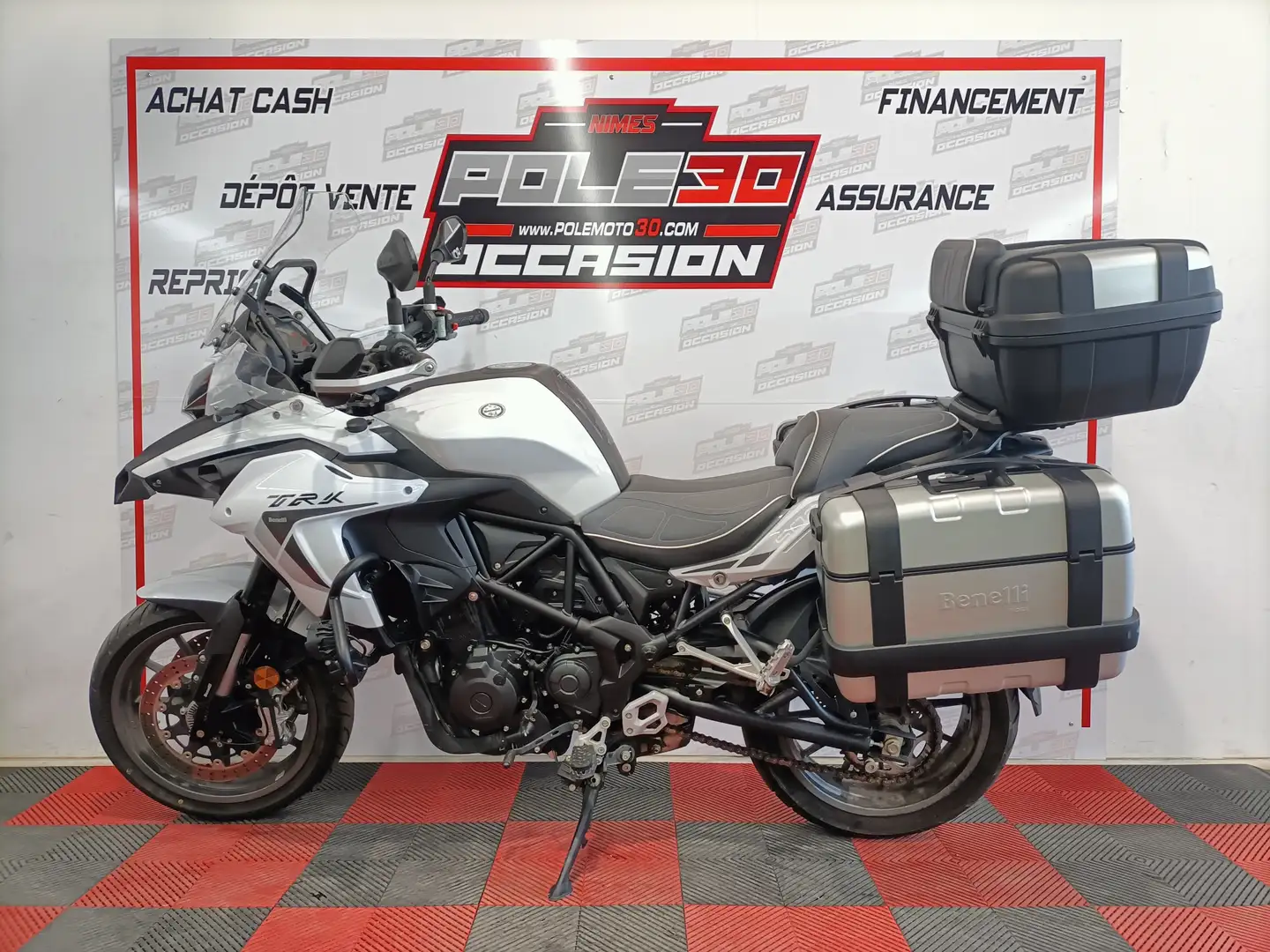 Benelli TRK 502 Blanc - 2