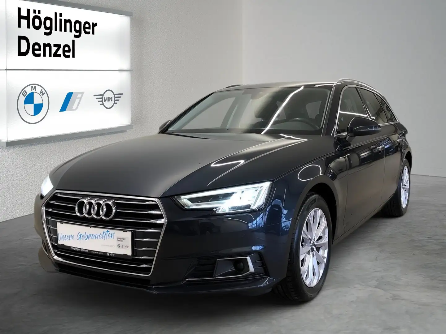 Audi A4 Avant 2,0 TDI Design S-tron Blau - 1