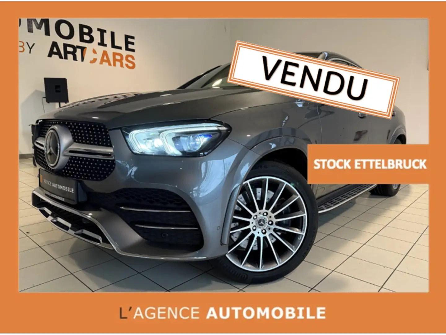 Mercedes-Benz GLE 400 Coupé d 9G-Tronic 4Matic AMG L Gris - 1
